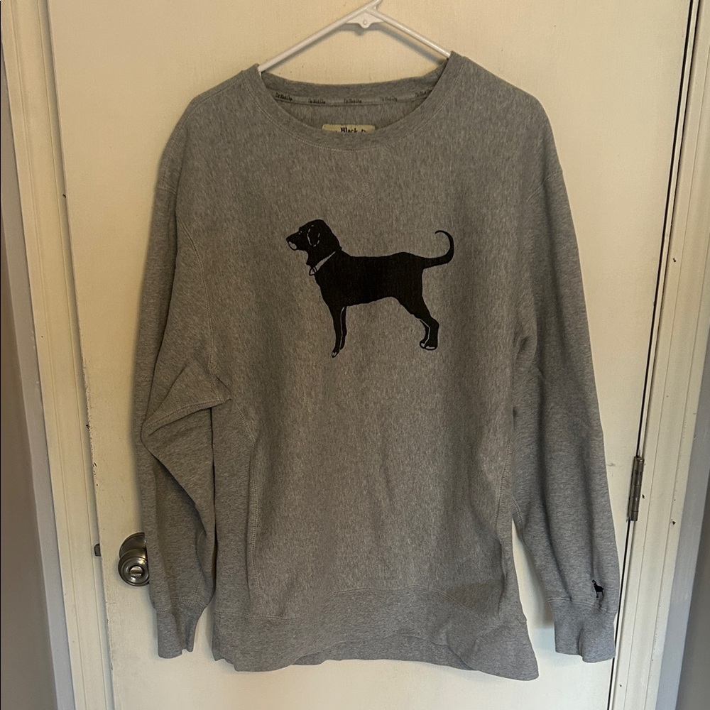 The Black Dog Gray Crewneck Sweater